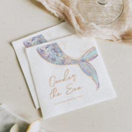 Mermaid Schwanz 1. Geburtstag Serviette