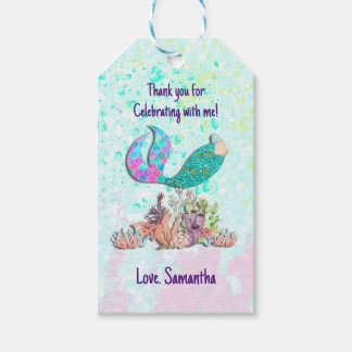 Mermaid Schwanz Under Sea Birthday favorisieren Ge Geschenkanhänger