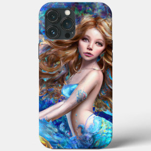 Mermaid Sea Goddess Nymph Siren Under Water Art Case-Mate iPhone Hülle