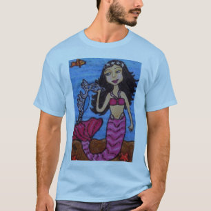 Mermaid & Seepferd Shirt