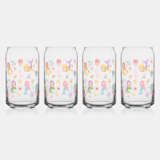 Mermaid Set 1 Dosenglas (Vorderseite)