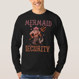 Mermaid-Sicherheit für Familienanpassung T-Shirt