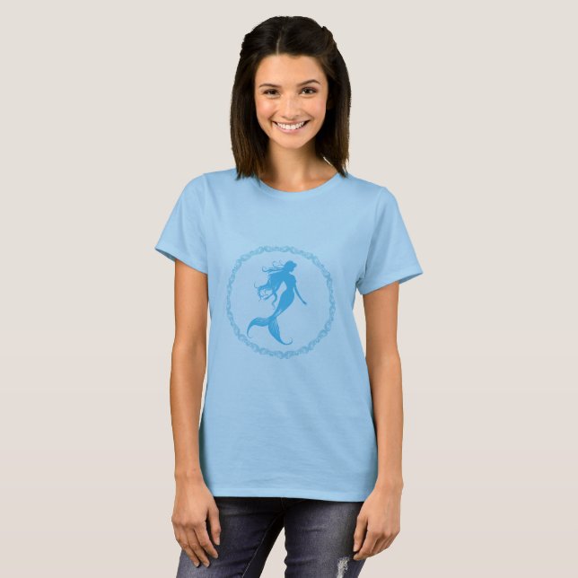 Mermaid Silhouette T-Shirt (Vorne ganz)