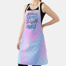 Mermaid-Skala mit Angebot Schürze