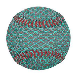 Mermaid-Skalen Thunder_Cove aqua/schwarz Baseball