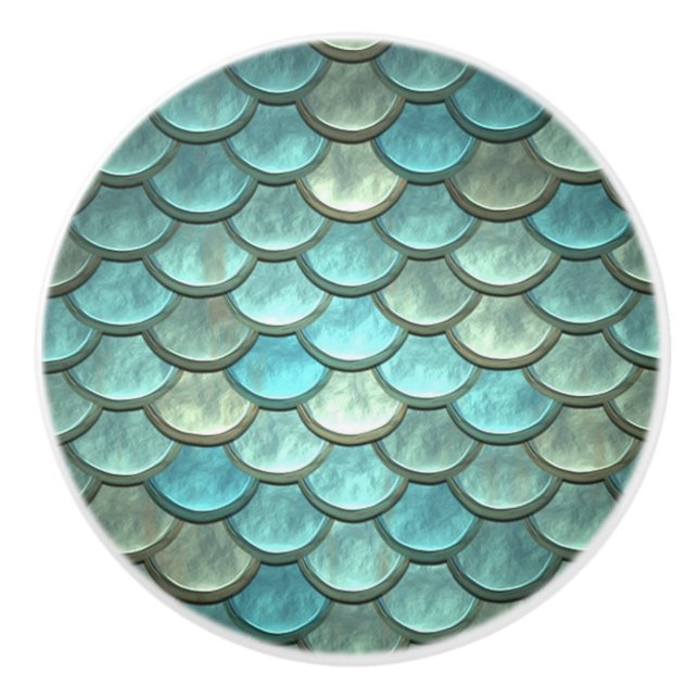 Mermaid Skin Keramikknauf (Vorderseite)