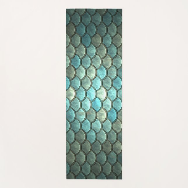 Mermaid Skin Yogamatte (Vorderseite)