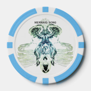 Mermaid Song Sea Liebe Romance Golf Ball Marker Pokerchips