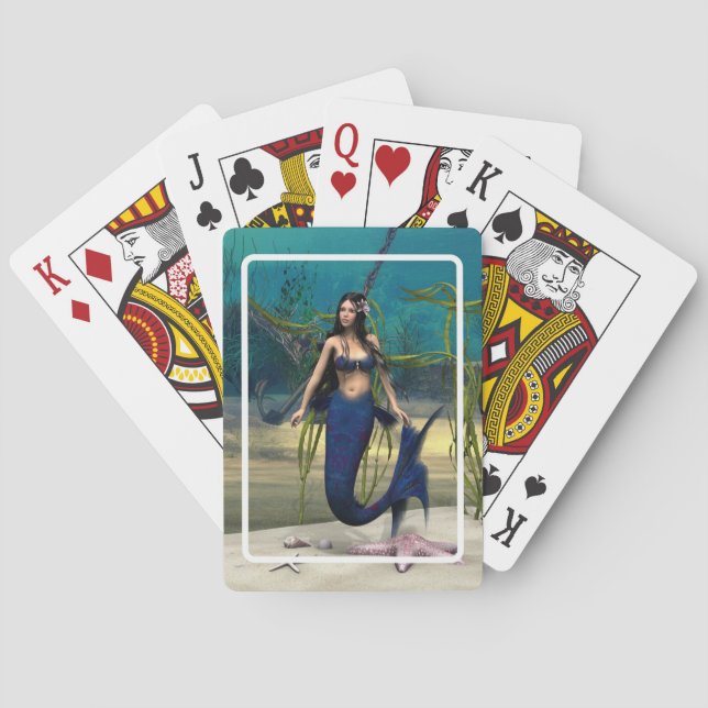 Mermaid Spielkarten (Rückseite)