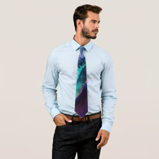 Mermaid Splash Abstract Design von Paulele Krawatte