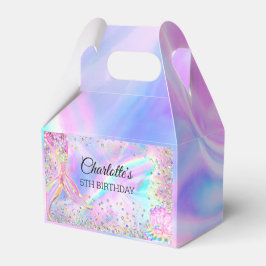 Mermaid Splish Splash Pool Party Girl Birthday Geschenkschachtel