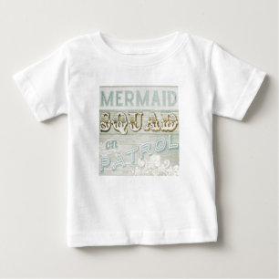 Mermaid Squad auf Patrol Baby T-shirt