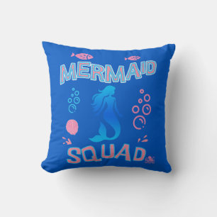 Mermaid Squad Birthday Party Kissen