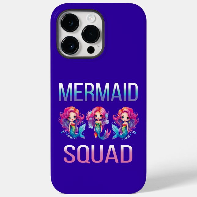 Mermaid Squad Case-Mate iPhone Hülle (Rückseite)