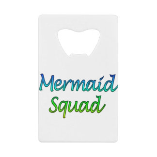 Mermaid Squad Geldbeutel Flaschenöffner