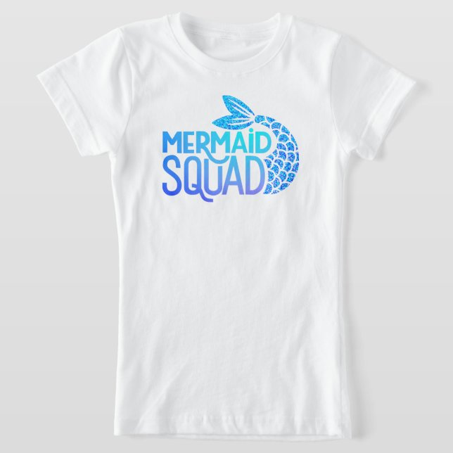 Mermaid Squad Glitzer T-Shirt (Ablage )