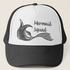 Mermaid Squad in Chrome Truckerkappe
