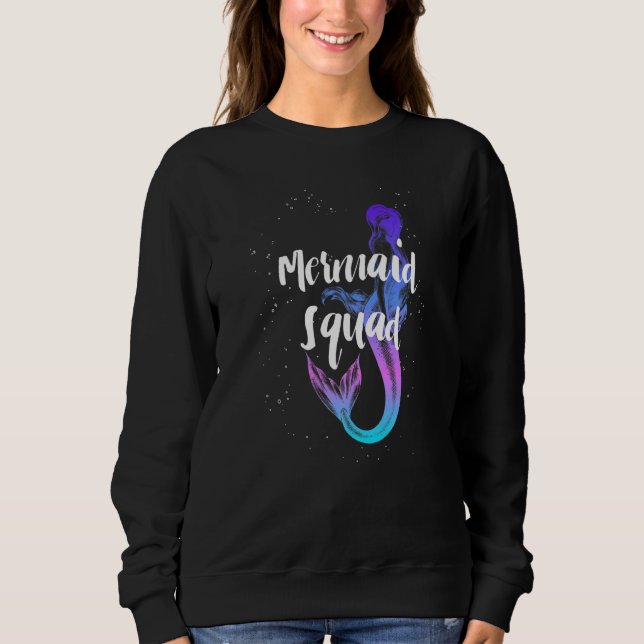 Mermaid Squad Sweatshirt (Vorderseite)