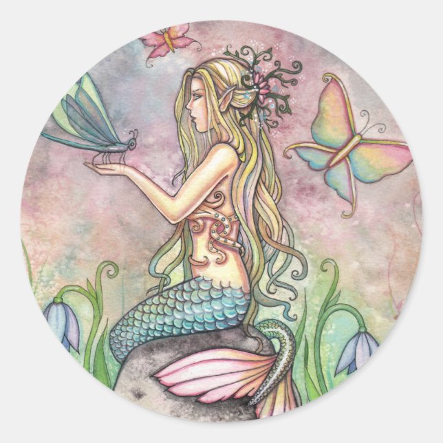 Mermaid Stickers von Molly Harrison (Vorderseite)