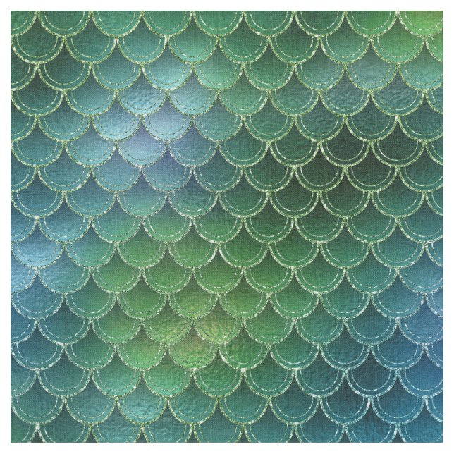 Mermaid Stoff (Nahaufnahme)