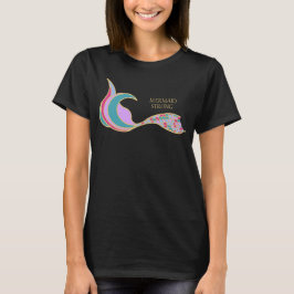 Mermaid Strong Mermaid Schwanz Dark T-Shirt