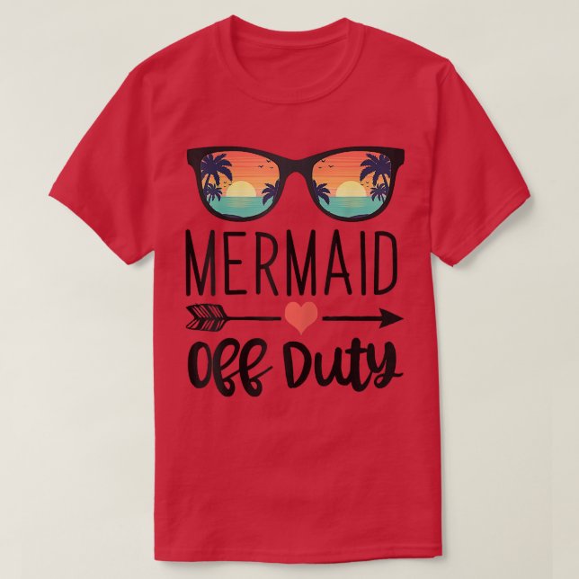 Mermaid Sunglass - Mermaid Off Duty 562 T-Shirt (Design vorne)