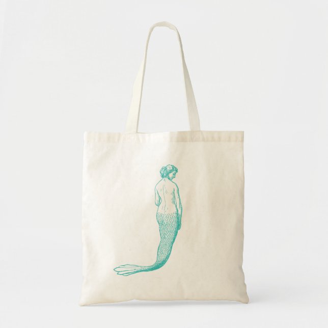 Mermaid-Tasche Tragetasche (Vorne)