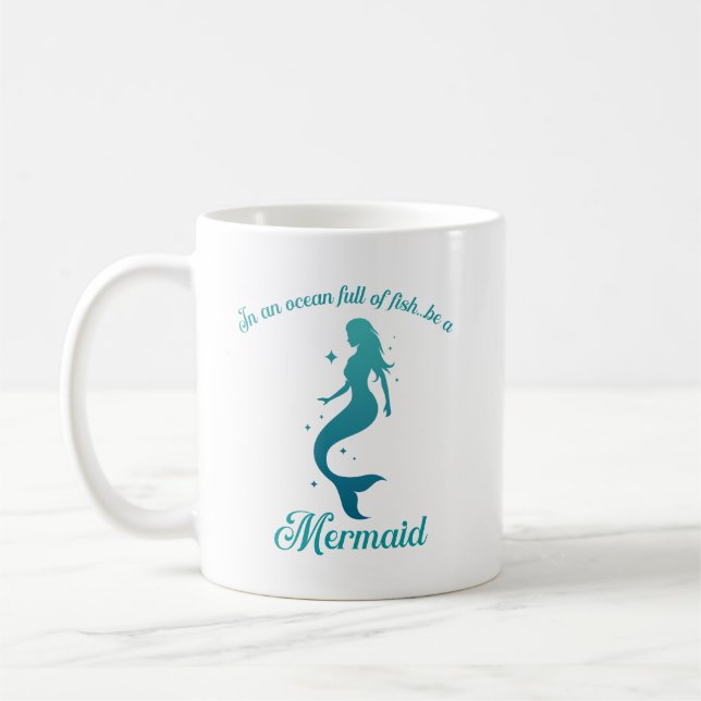 Mermaid-Tasse Kaffeetasse (Links)