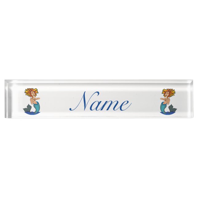 Mermaid Thunder_Cove Namensplakette (Vorderseite)