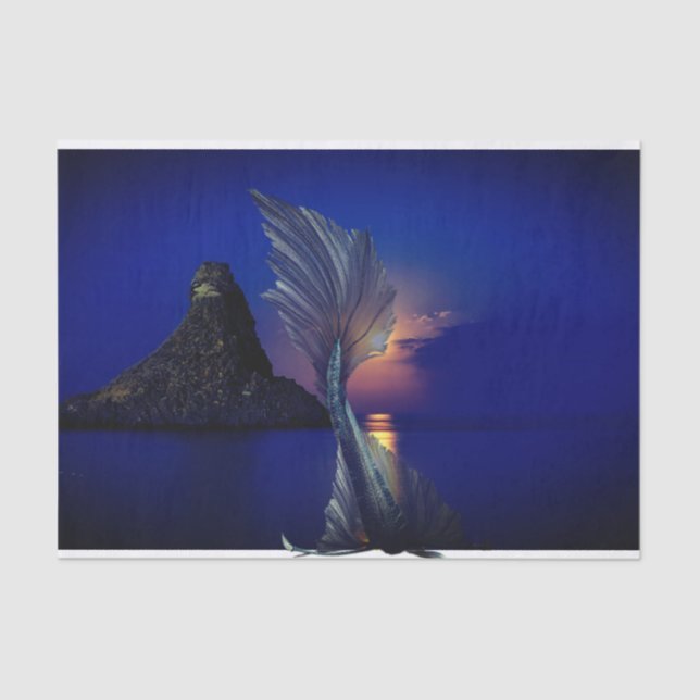 Mermaid Tissue Paper Seidenpapier (Vorderseite)