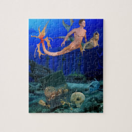 Mermaid Treasure Underwater Puzzle