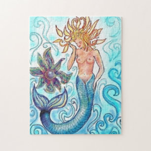 Mermaid und die Perle Puzzle
