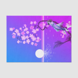 Mermaid und Moon Tissue Paper Seidenpapier