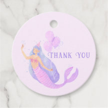 Mermaid Under Sea Birthday Girl Danke