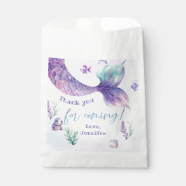 Mermaid Under the sea Party vielen Dank Geschenktütchen