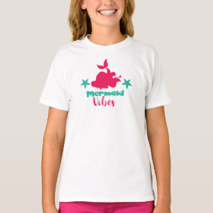 Mermaid Vibes, Mermaid Schwanz, Mermaid Silhouette T-Shirt
