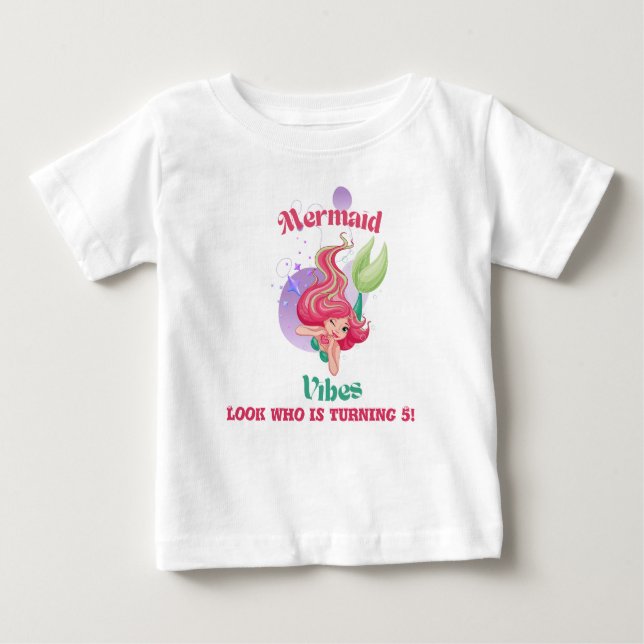 Mermaid Vibes Toddler Tshirt (Vorderseite)