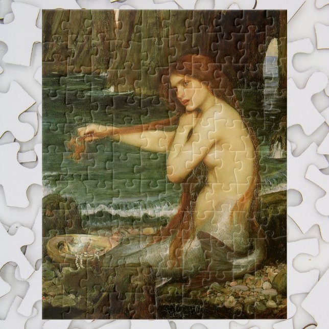 Mermaid von John William Waterhouse Puzzle (Von Creator hochgeladen)