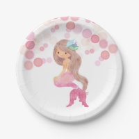Mermaid Watercolor Party Teller