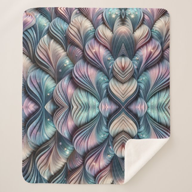 Mermaid Whispers Sherpadecke (Vorderseite)