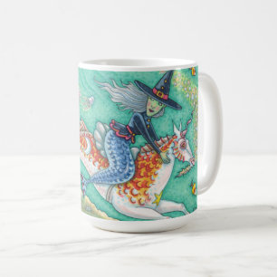 MERMAID WITCH, HALLOWEEN MERHORSE PONY CLASSIC-TAS KAFFEETASSE