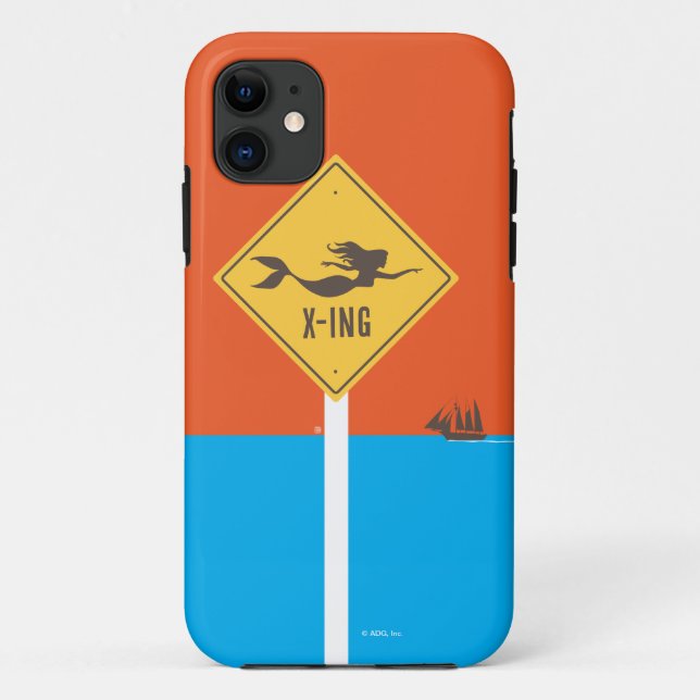 Mermaid X-ing Case-Mate iPhone Hülle (Rückseite)