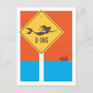 Mermaid X-ing Postkarte