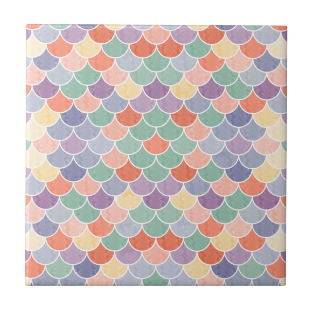 Mermaid XII Fliese (Vorderseite)