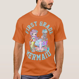 Mermaid zurück zur Schule T-Shirt