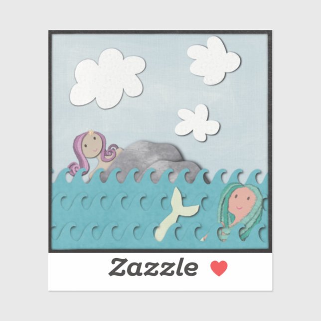 Mermaids Aufkleber (Blatt)