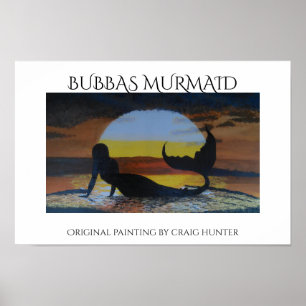 Mermaids Bubbas Poster