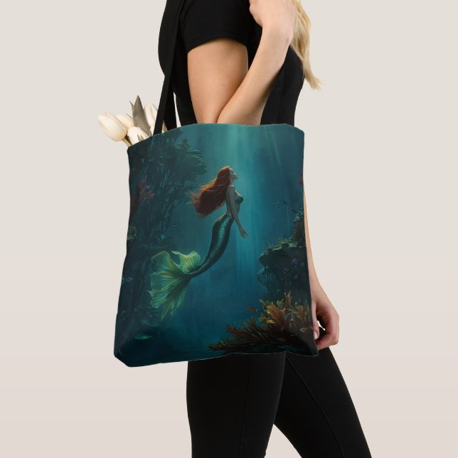 Mermaid's Dream Fantasy Art Underwater Scene (Von Nahem)