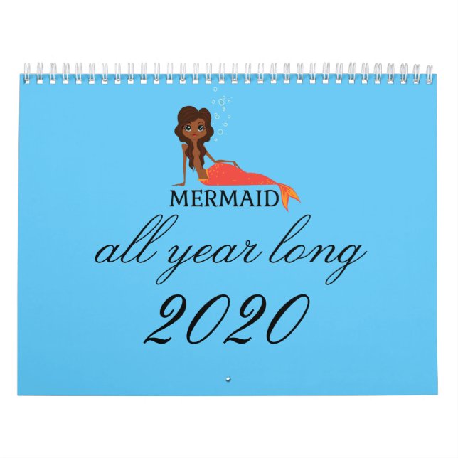 Mermaids ganzjährig 2020 kalender (Titelbild)
