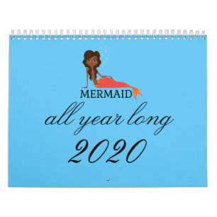 Mermaids ganzjährig 2020 kalender